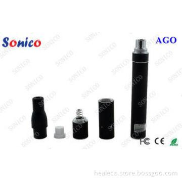 Straight Unique LCD Lava Tube E Cig AGO Dry Herb Flavor 100